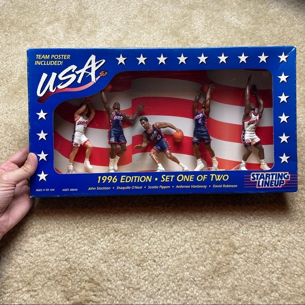 Kenner Starting Lineup Vintage 1996 Team USA NIB